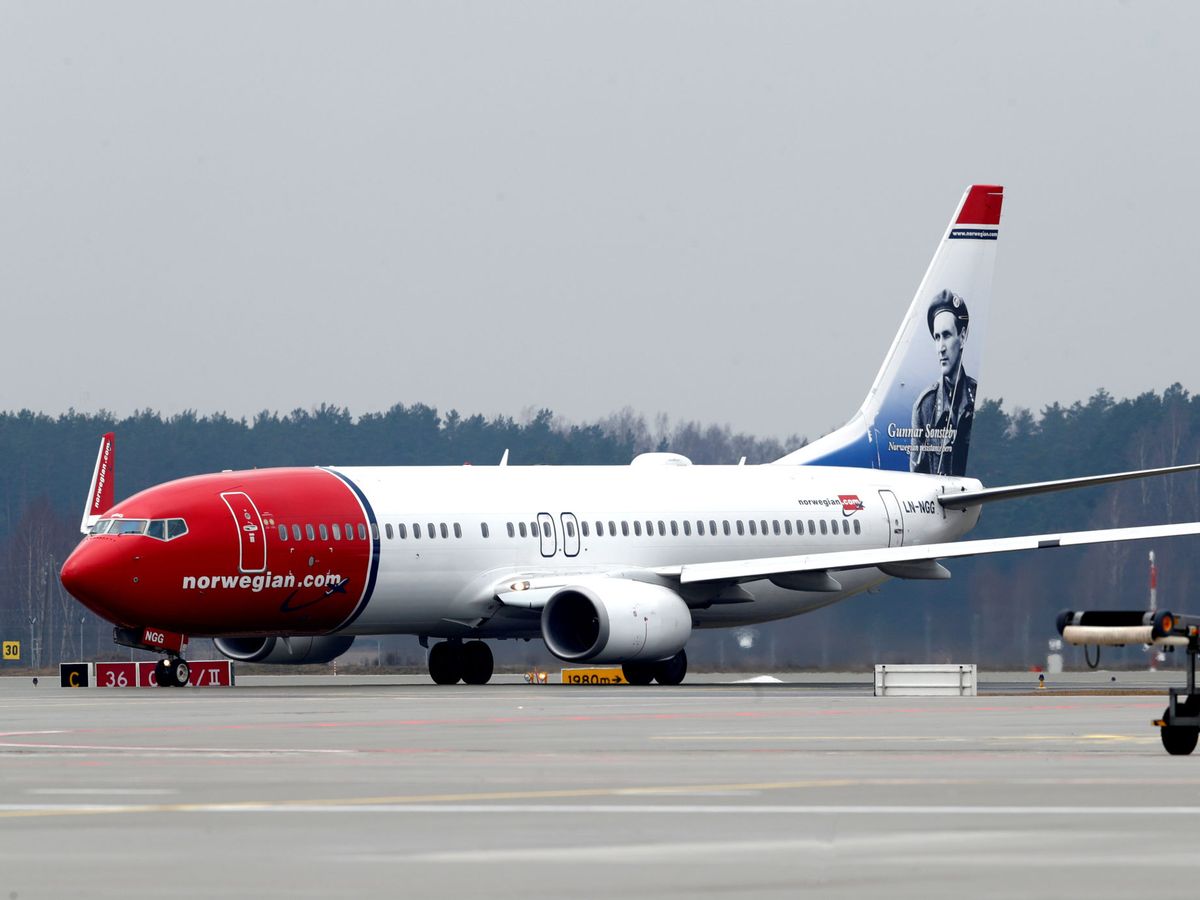 Foto: Avión de Norwegian Airlines (Reuters)