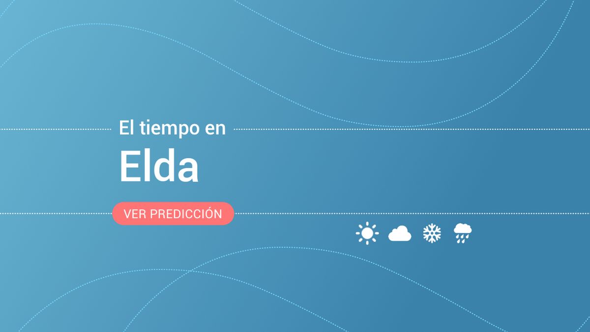 Previsión meteorológica en Elda: alerta amarilla por vientos