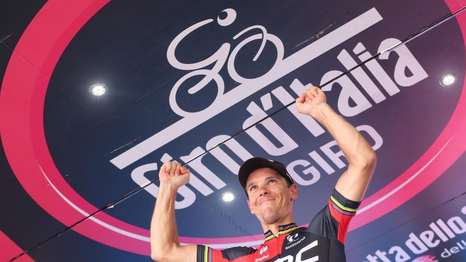 Foto: Gilbert ganó su segunda etapa (Foto: Giro)