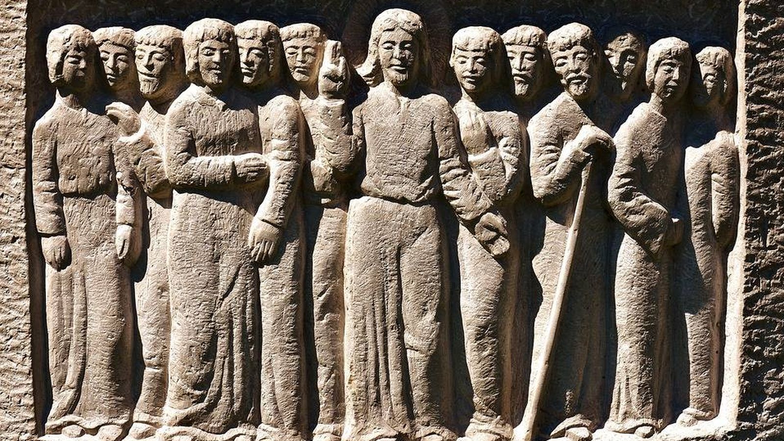 Foto: Relieve que muestra a Cristo y sus apóstoles. (Pixabay)