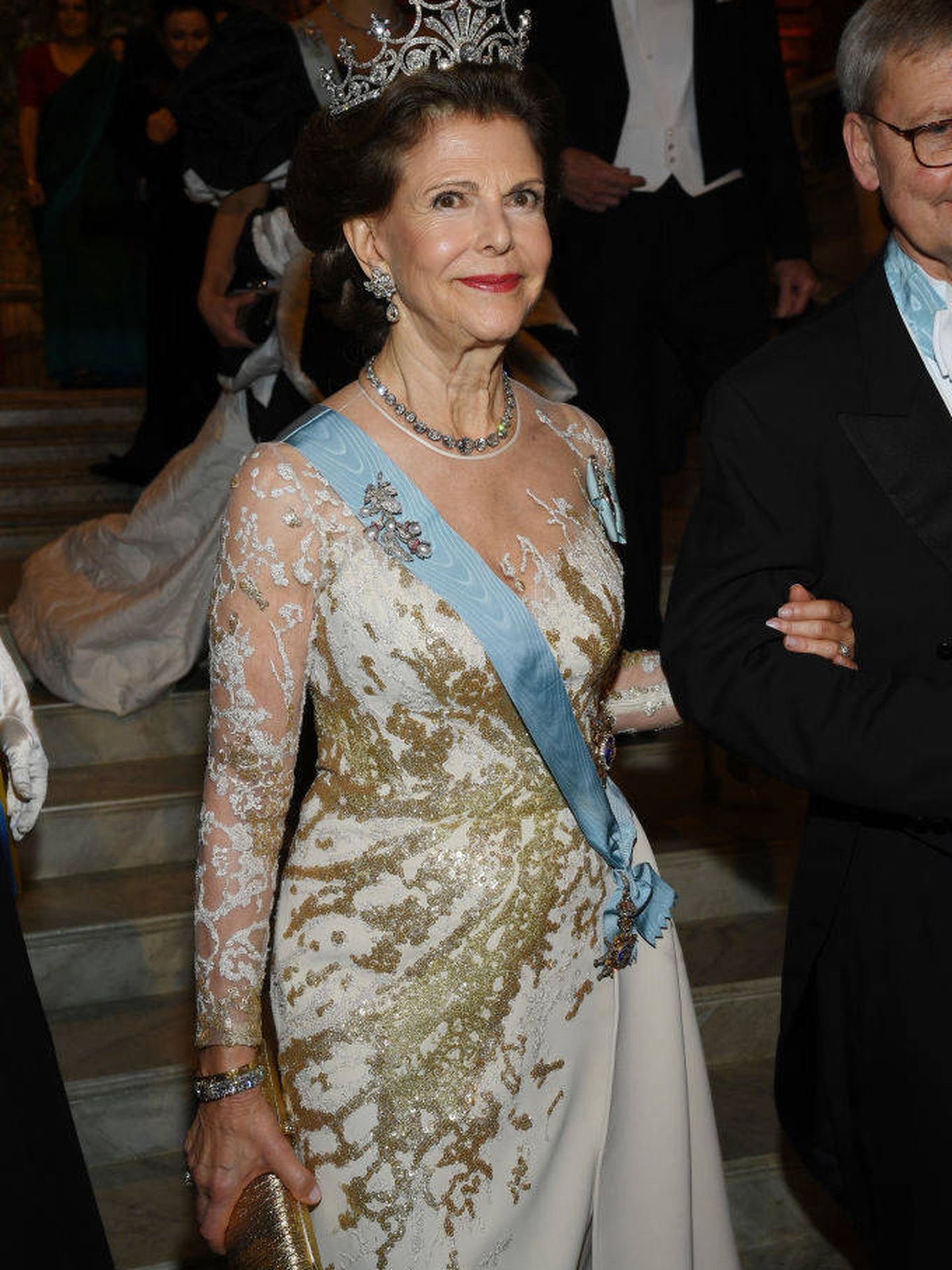 La reina Silvia, en 2019. (Getty)