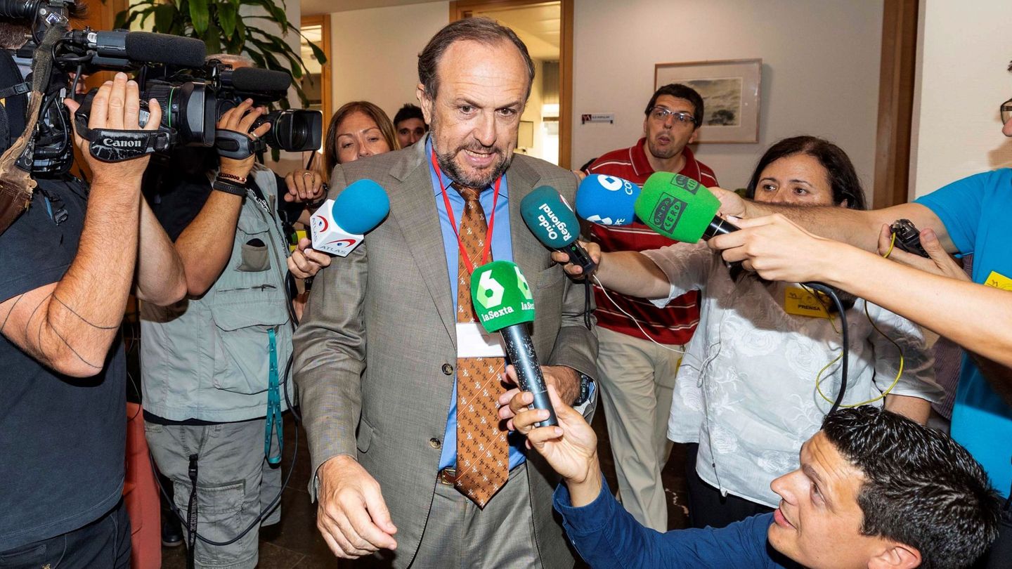 El negociador de Vox en la Región de Murcia, Luis Gestoso. (EFE)