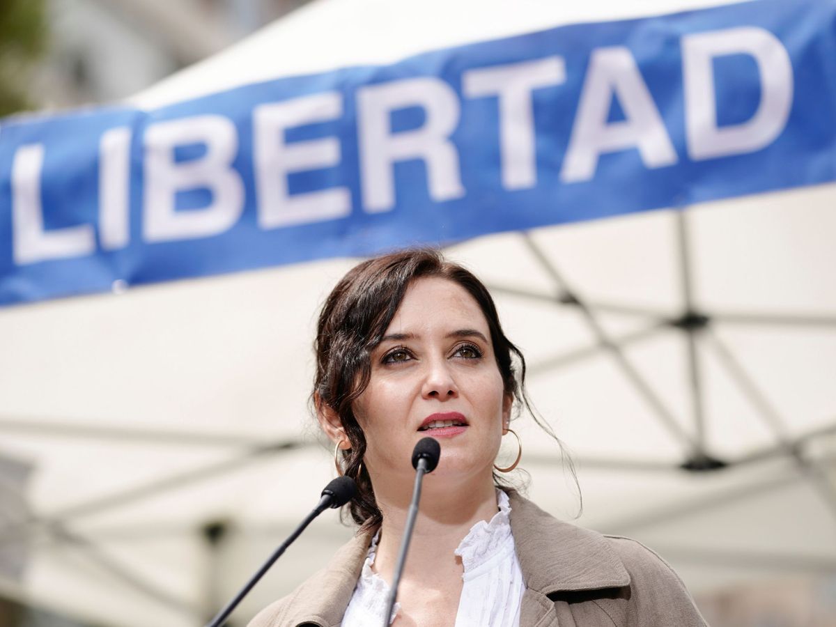 Foto: La presidenta y candidata a la reelección, Isabel Díaz Ayuso. (EFE)