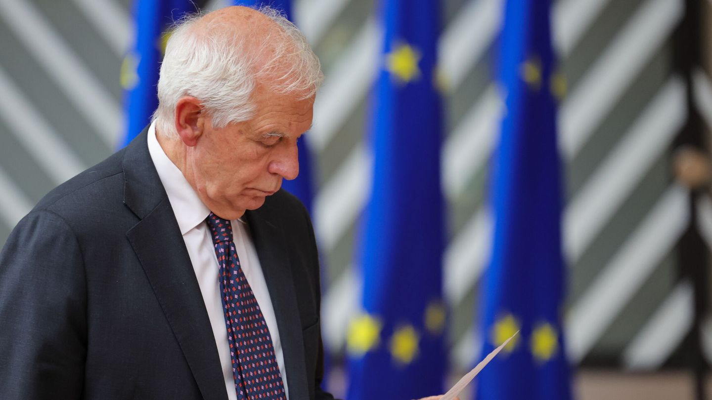 Josep Borrell, jefe de la diplomacia europea. (EFE/EPA /Olivier Matthys)