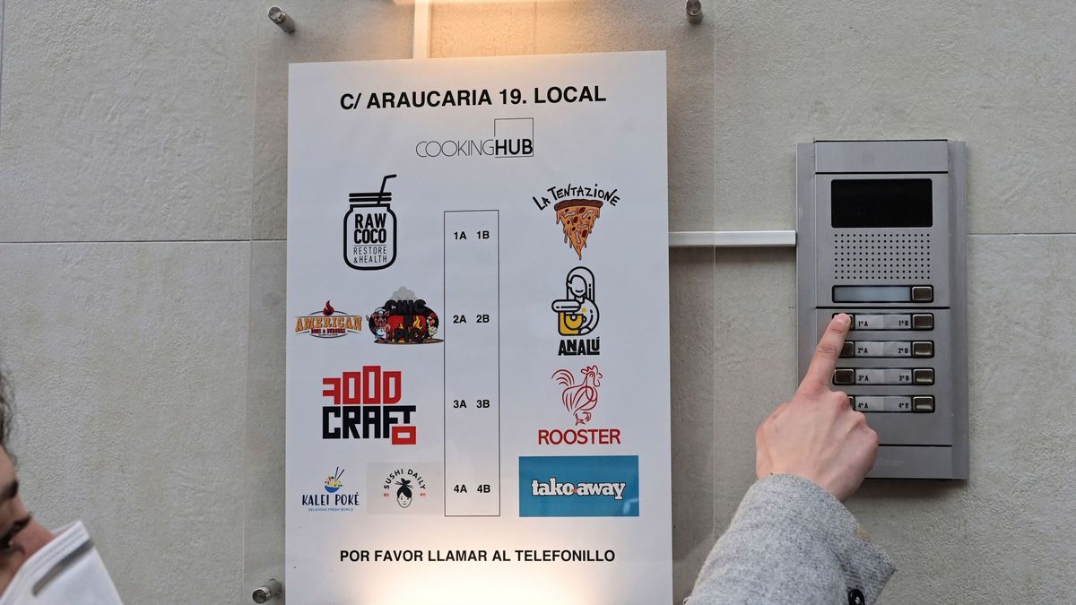 Cerco a las cocinas fantasma en el centro de Madrid: no podrán superar los 350 metros