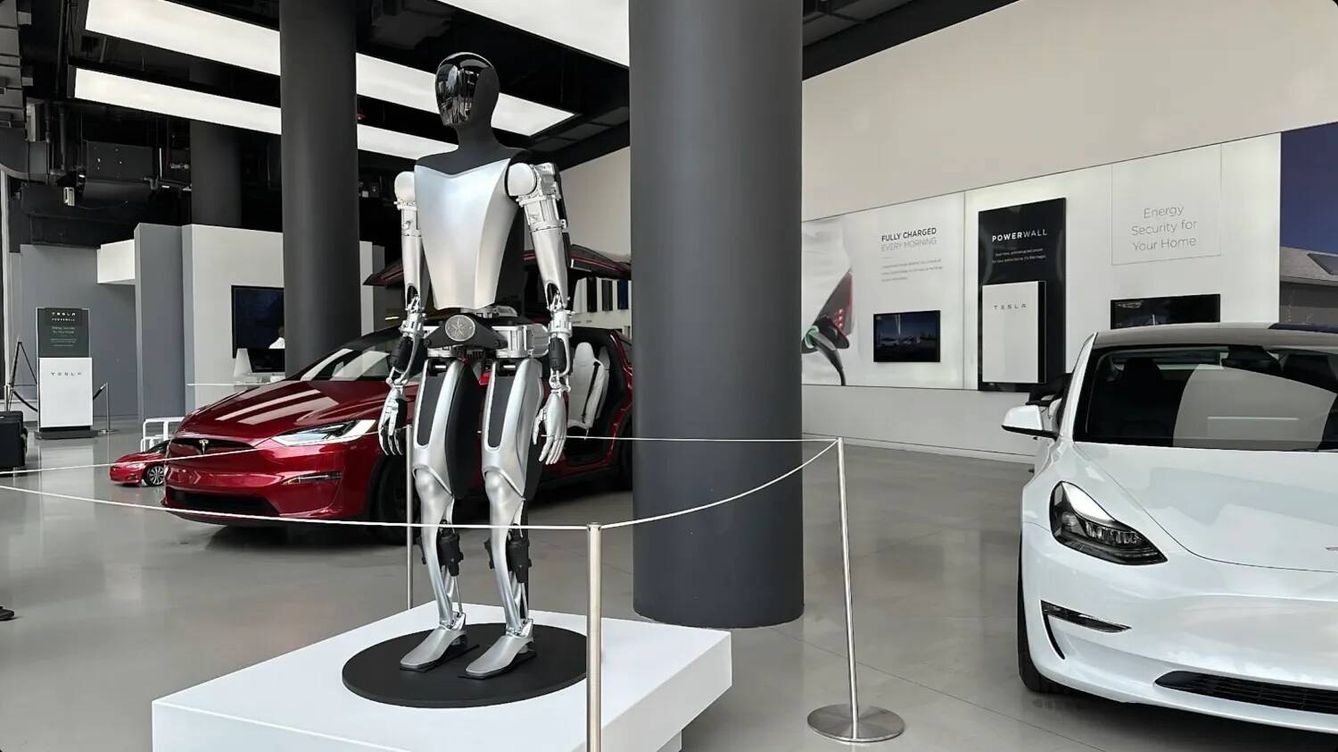 Foto: El robot de Tesla, Optimus, tendrá un cerebro que será la base del piloto automático de sus coches. (Tesla)
