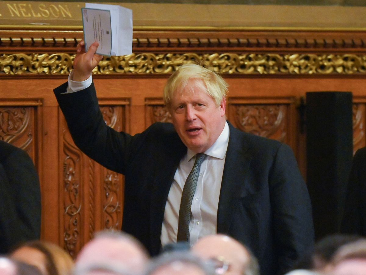 Foto: El que fuera primer ministro de Reino Unido, Boris Johnson. (Reuters/Toby Melville)