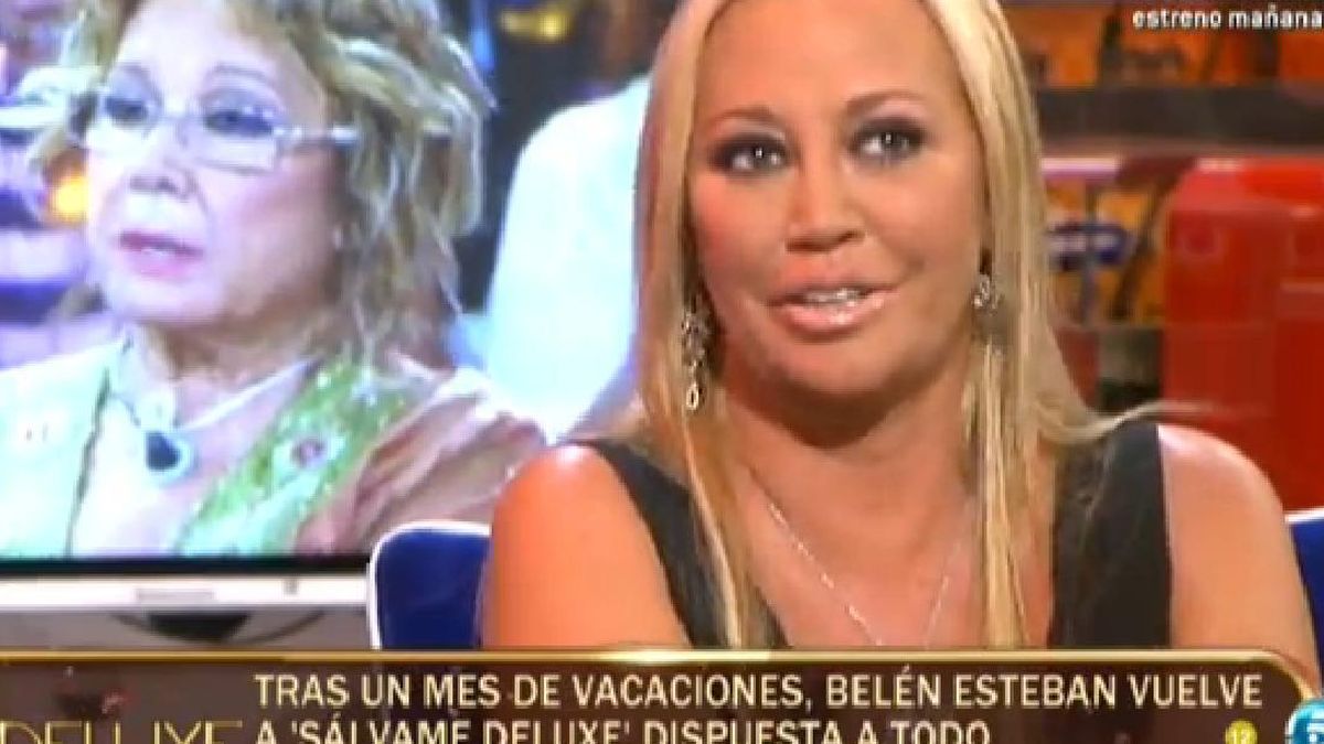 La "privilegiada" Belén Esteban ha salvado la noche del sábado en Telecinco