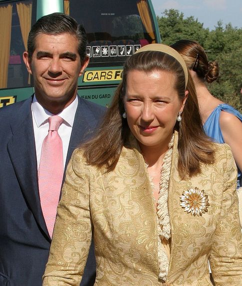 Pedro López Quesada y Cristina Borbón dos Sicilias (I.C.)