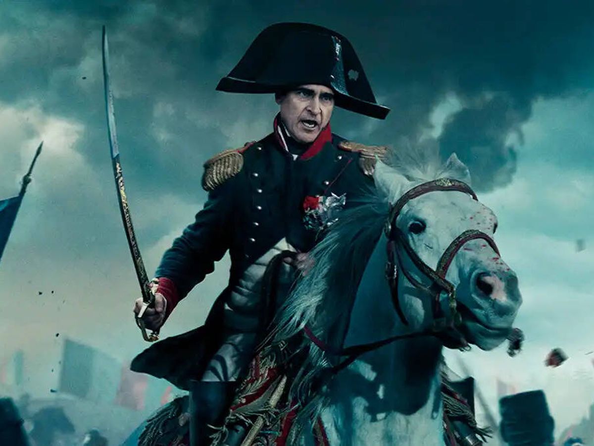 Foto: Joaquin Phoenix es 'Napoleón' en la nueva película de Ridley Scott (Apple Studios)