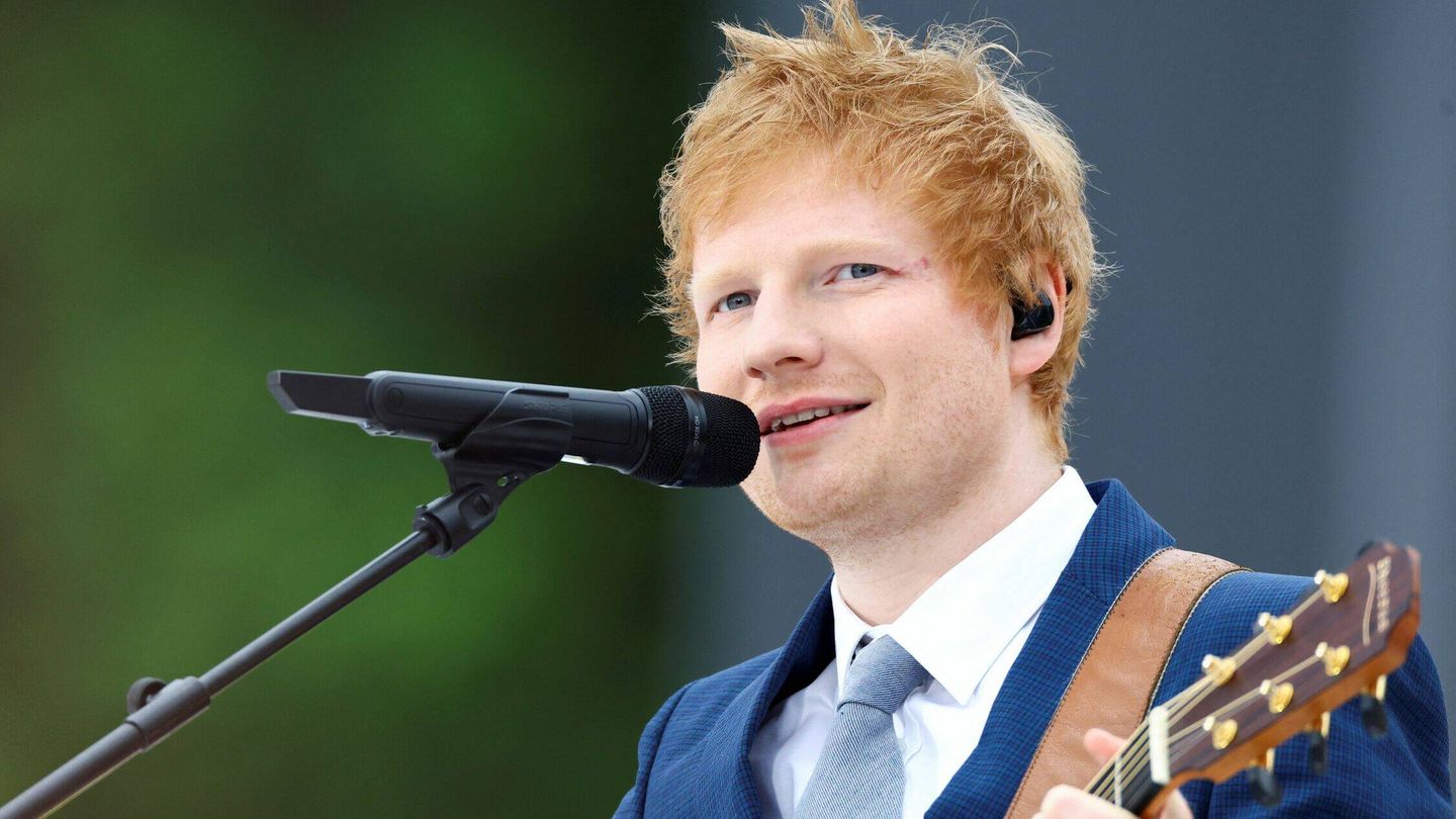 Ed Sheeran, durante una actuación. (Reuters)
