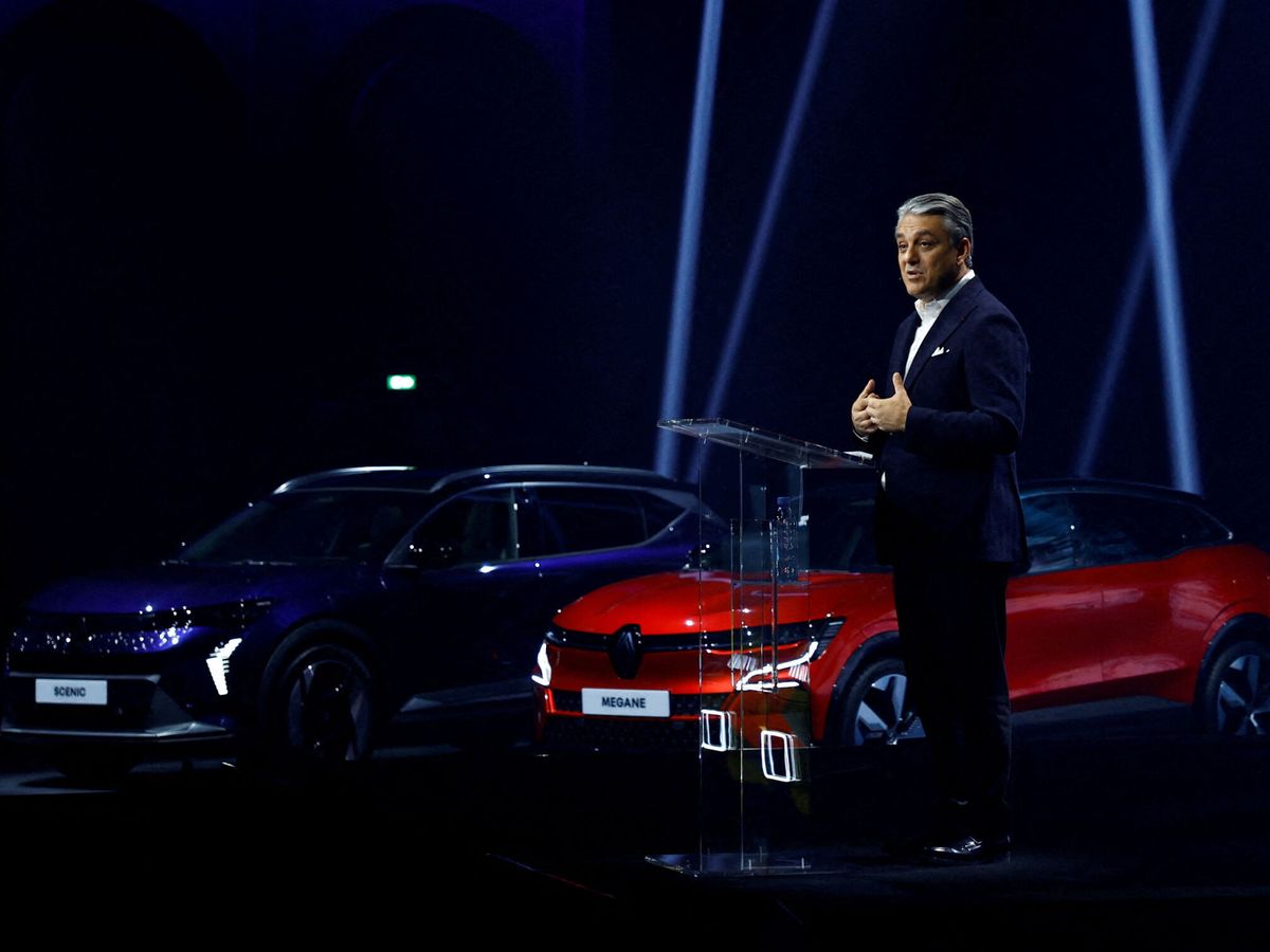 Foto: Luca de Meo, CEO de Renault. (Reuters/Gonzalo Fuentes)