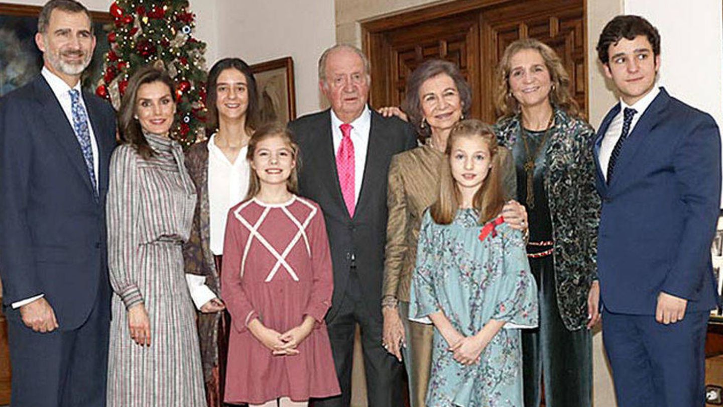  Imagen del 80 cumpleaños de Juan Carlos. (Casa Real)