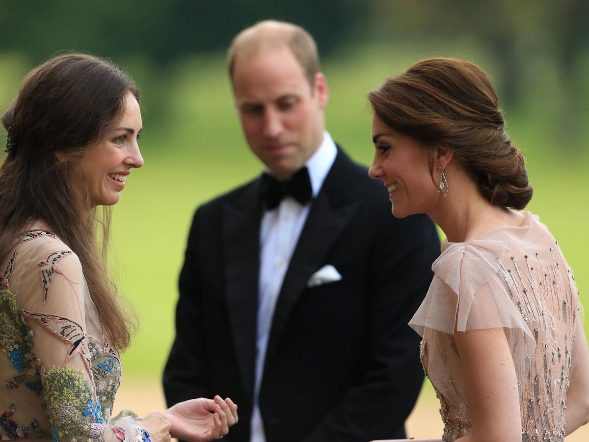 Foto: Rose Hanbury y Kate Middleton, en una imagen de archivo. (Getty)