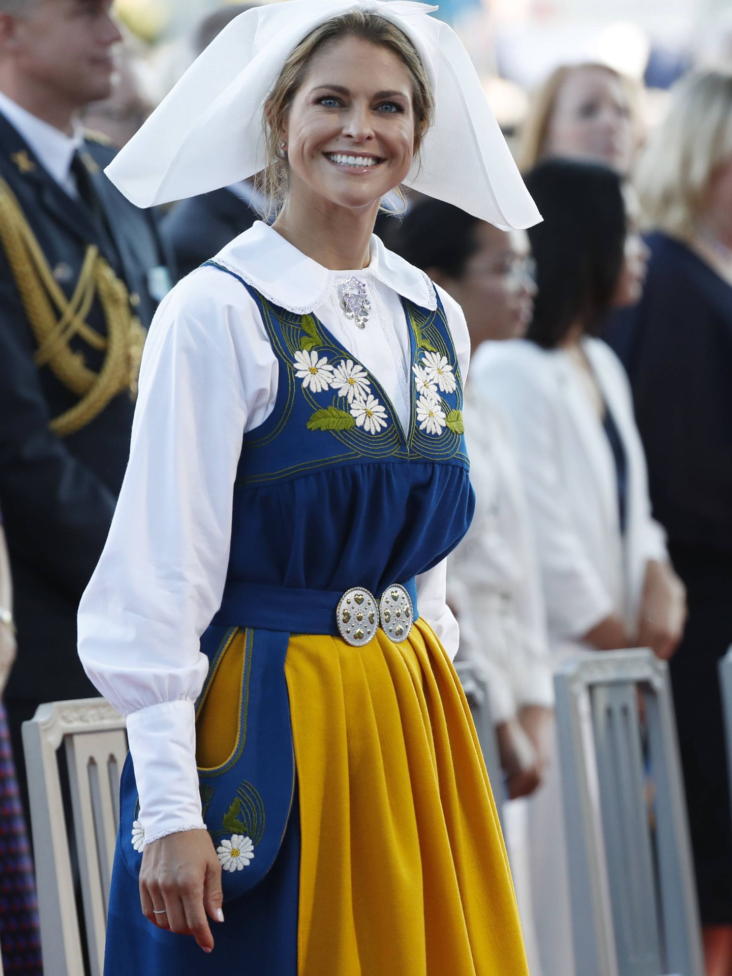 La princesa Magdalena, en las celebraciones del Día Nacional. (Getty)