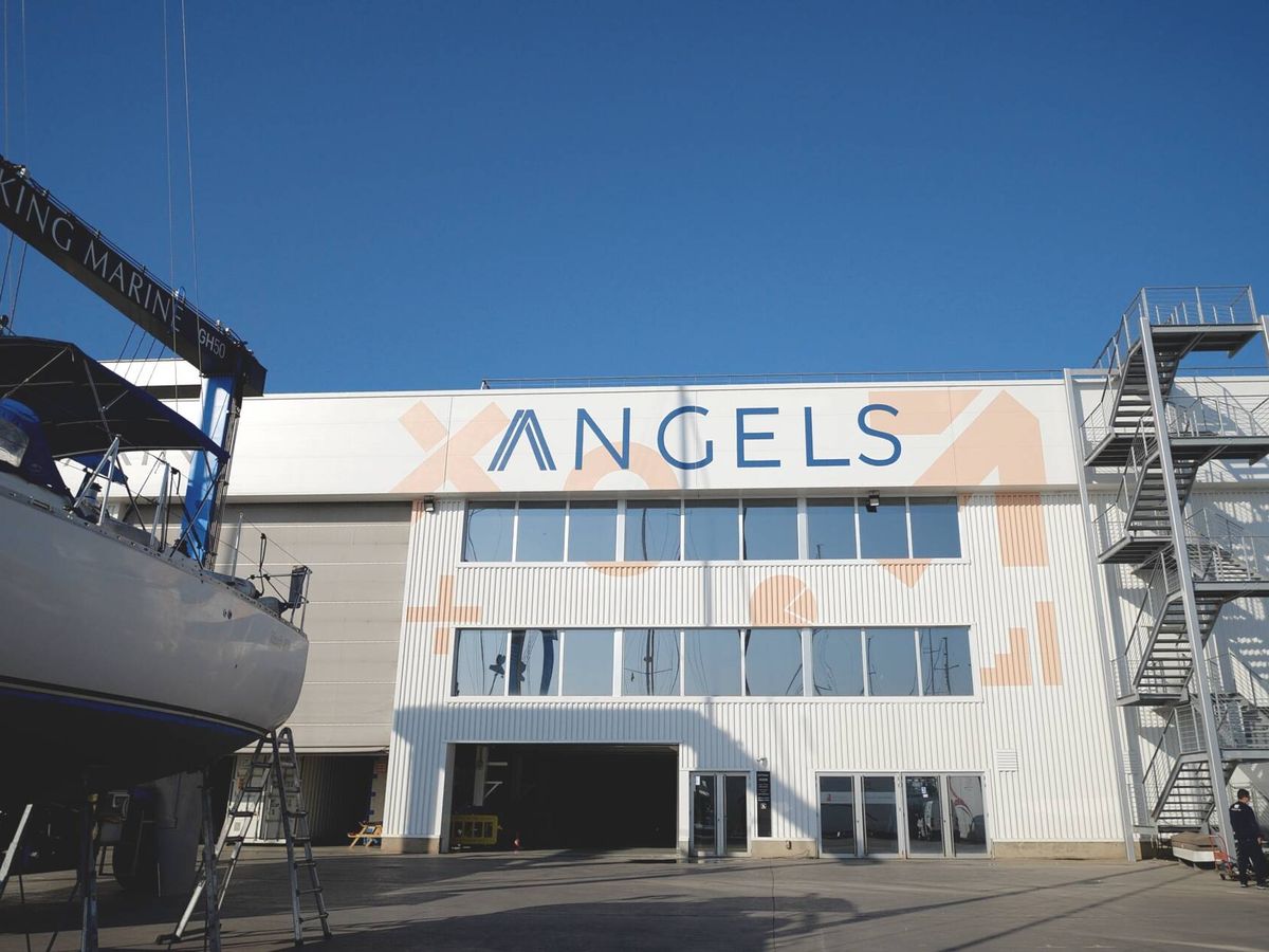 Foto: El edificio de Angels Capital, en la Marina de Valencia. 