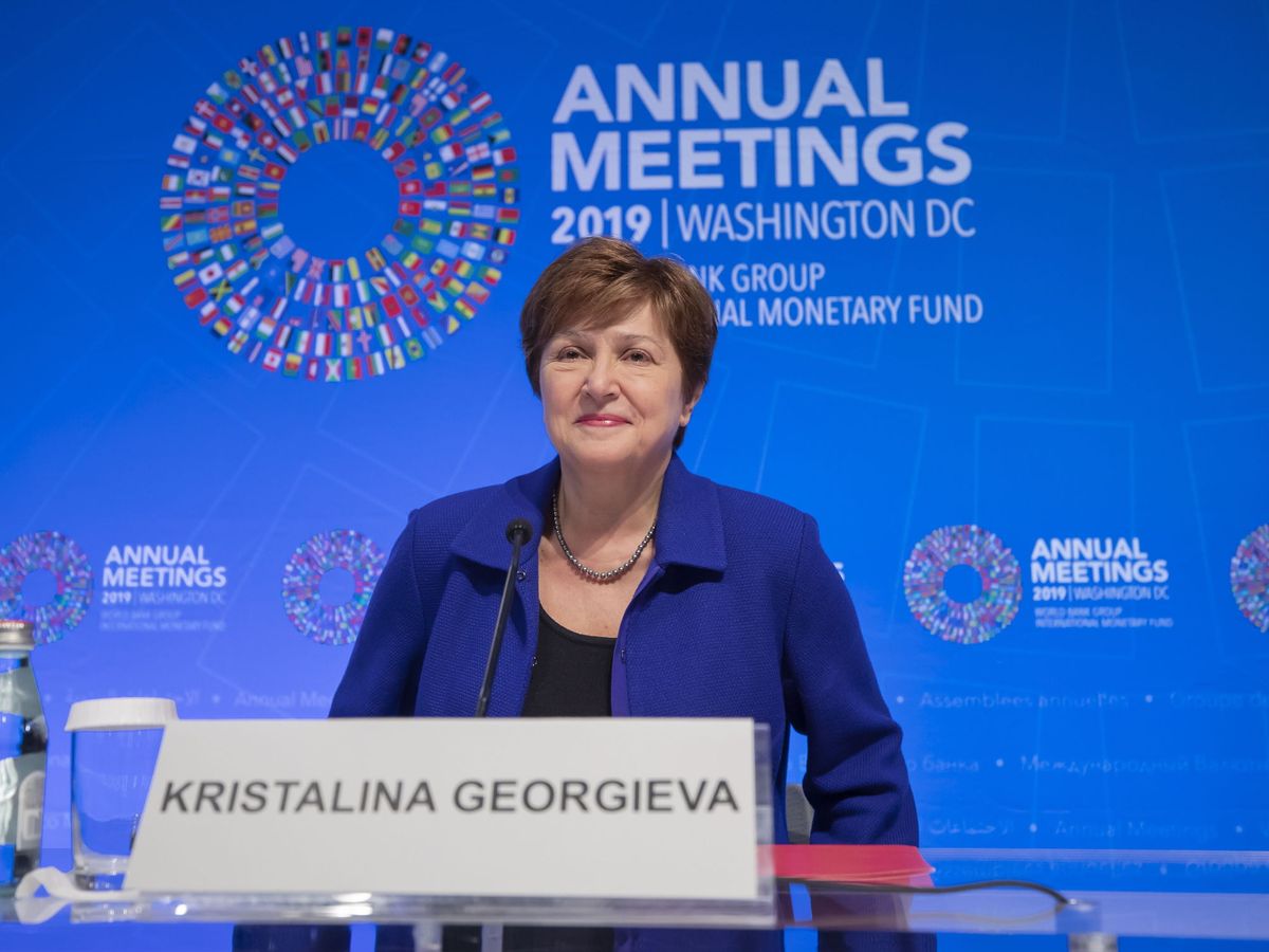 Foto: La directora gerente del FMI, Kristalina Georgieva. (Reuters)