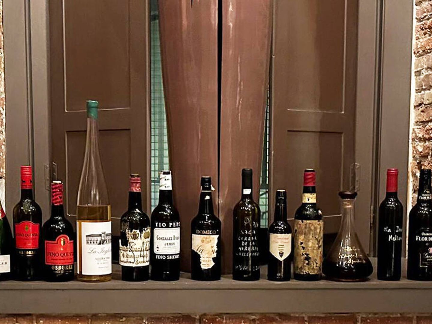 Cata de vinos de Jerez en el Corral de la Morería. (Rafael Ansón)