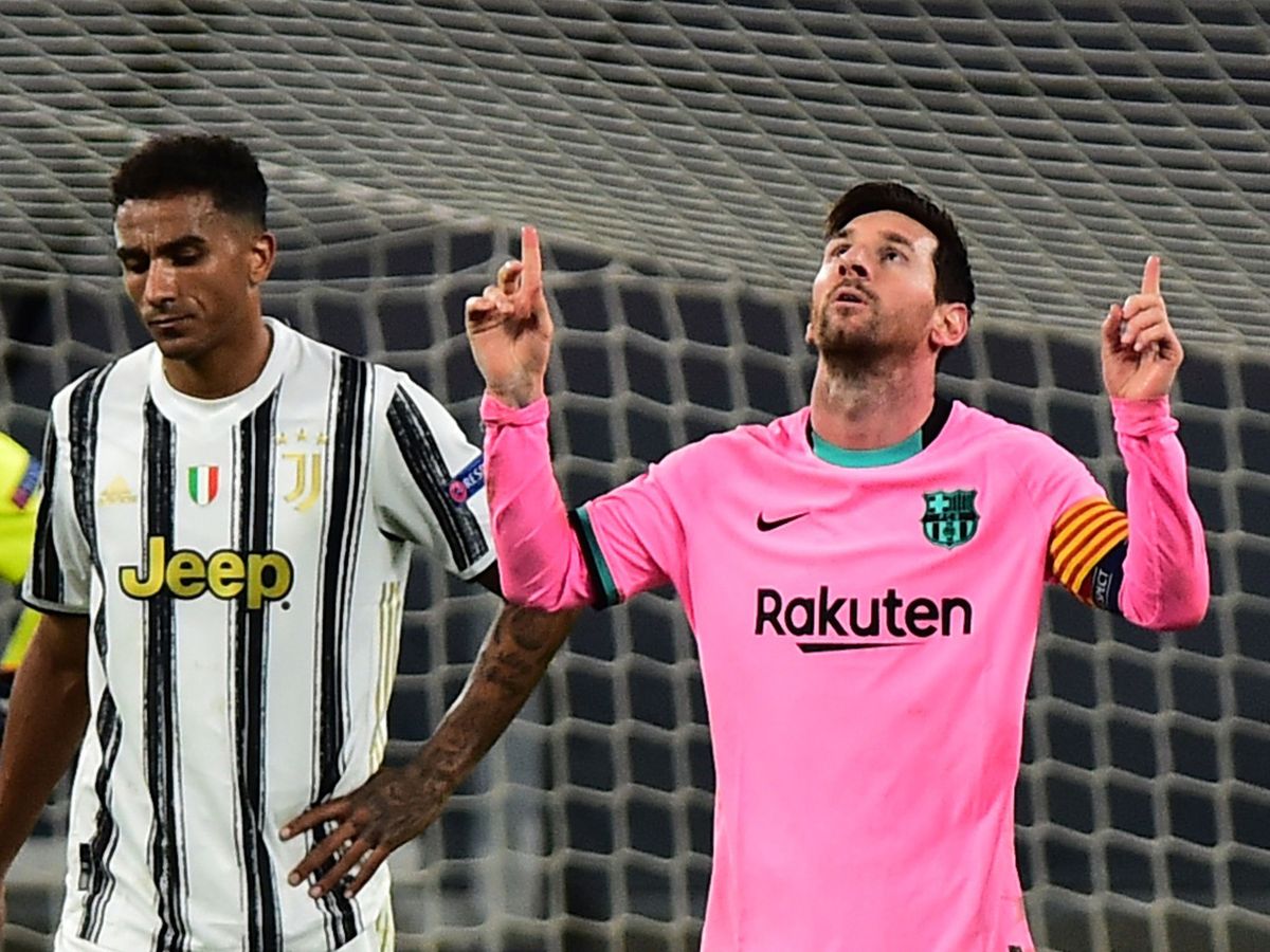 Foto: Messi celebra su gol de penalty contra la Juventus (Reuters)