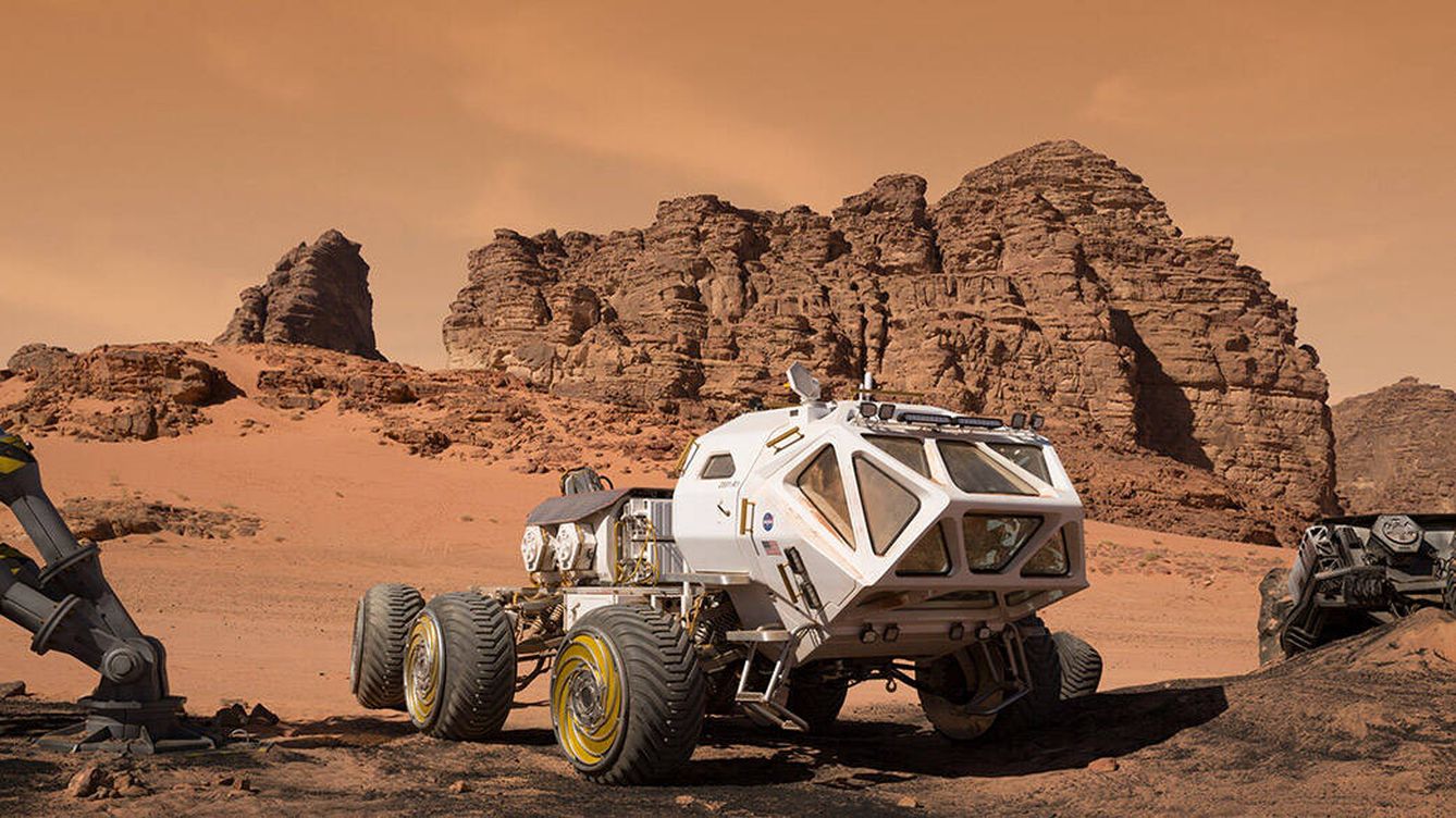 Foto: La NASA quiere tener sistemas fijos y portátiles para producir oxígeno en Marte. (The Martian) 