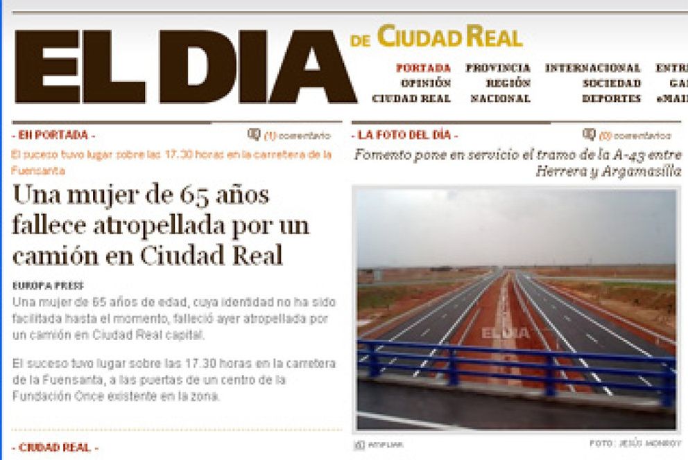 Foto: El Día de Ciudad Real asegura que Carlos Otto utilizó en su blog "información confidencial interesadamente"