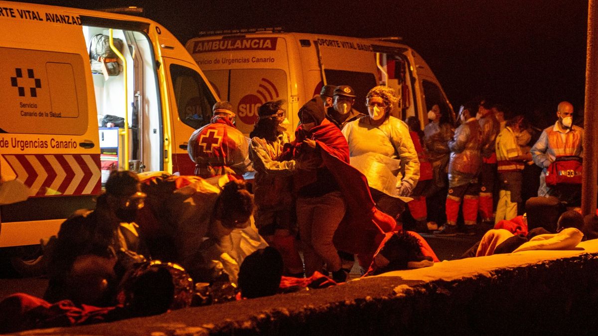 Un niño y una embarazada entre los cuatro fallecidos en el naufragio de Lanzarote