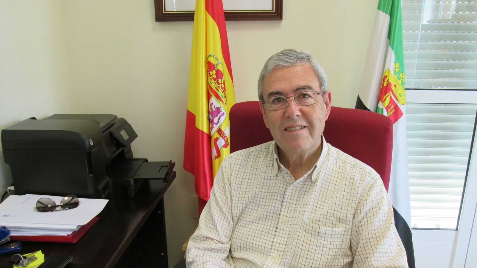 Foto: Amador Álvarez, alcalde de Carrascalejo (Foto: Ayto. Carrascalejo)