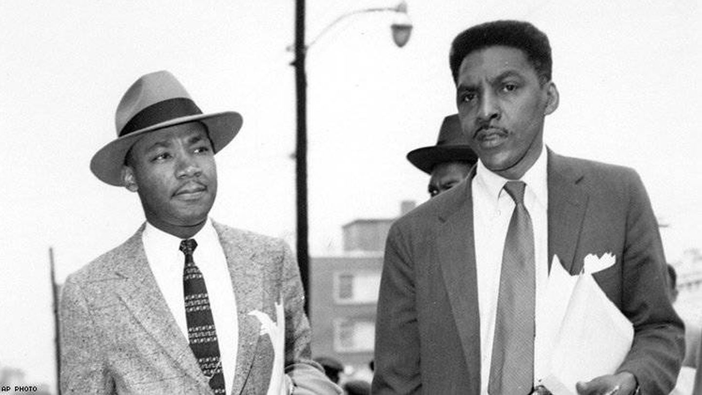 Martin Luther King y Bayard Rustin