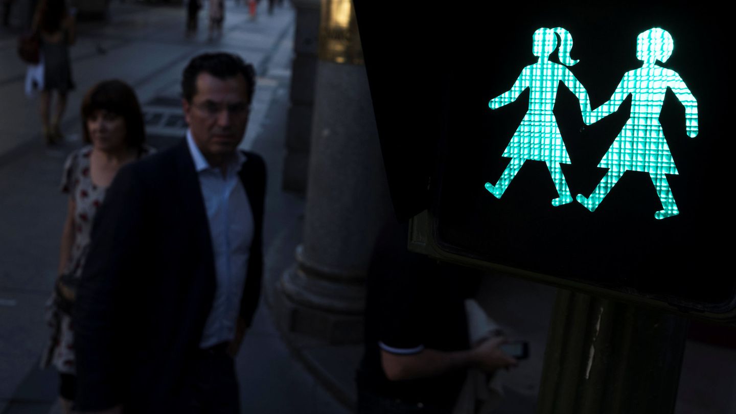 Madrid instala semáforos inclusivos coincidiendo con la celebración del World Pride. (Reuters)