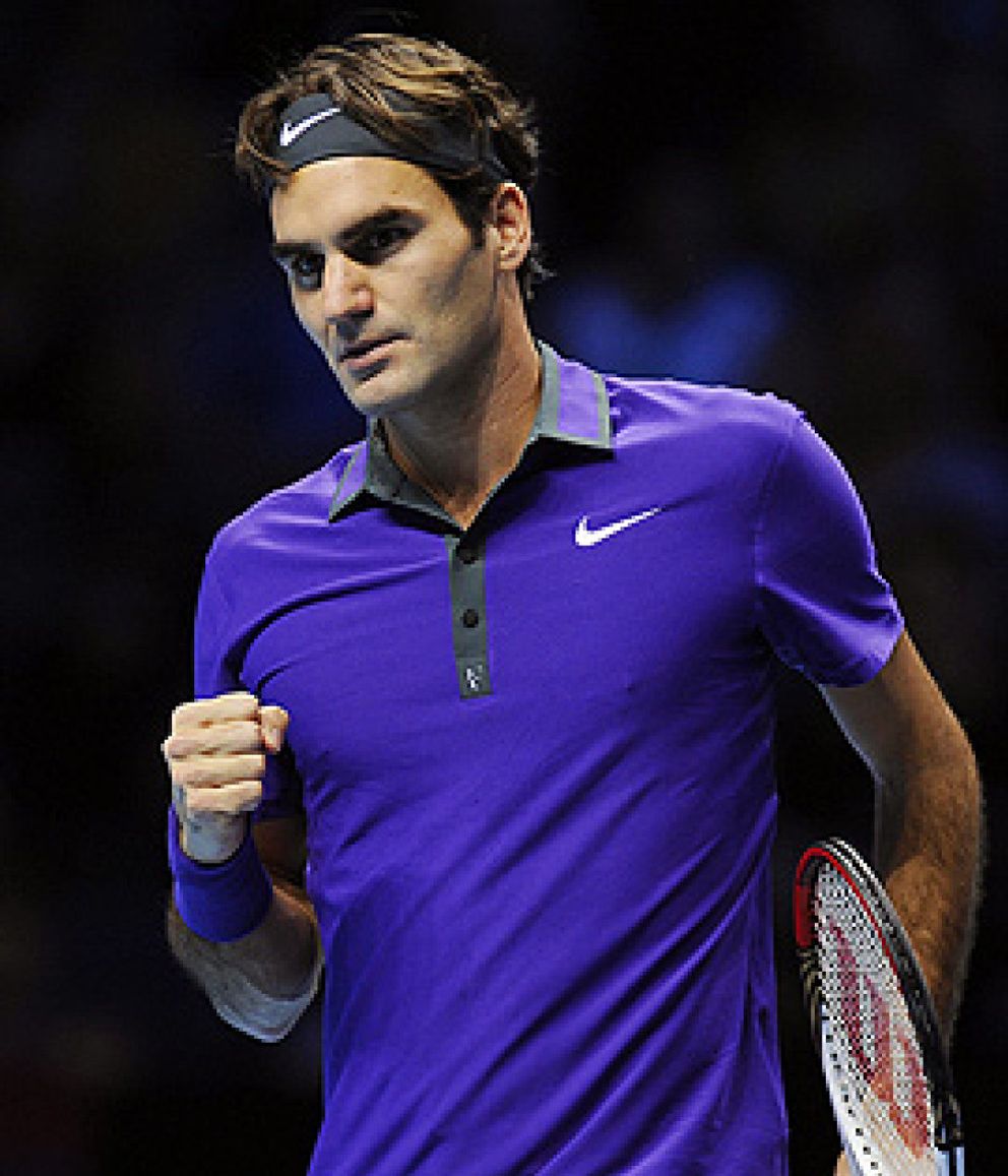 Foto: Federer, inspirado y majestuoso, pasa por encima de Tipsarevic y ya espera a Ferrer