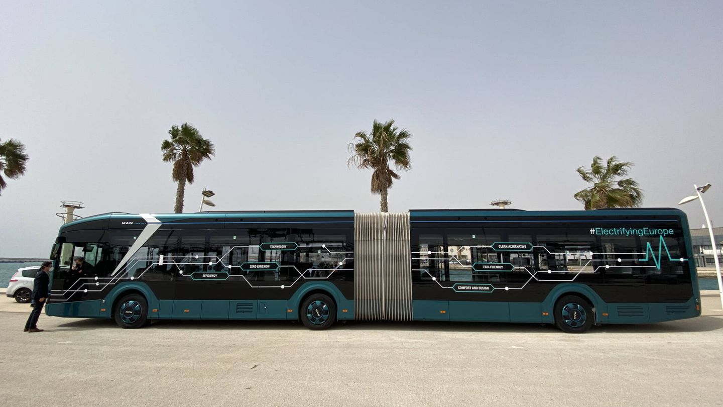 El autobús Lion's City de MAN está disponible en versión de 12 o 18 metros.