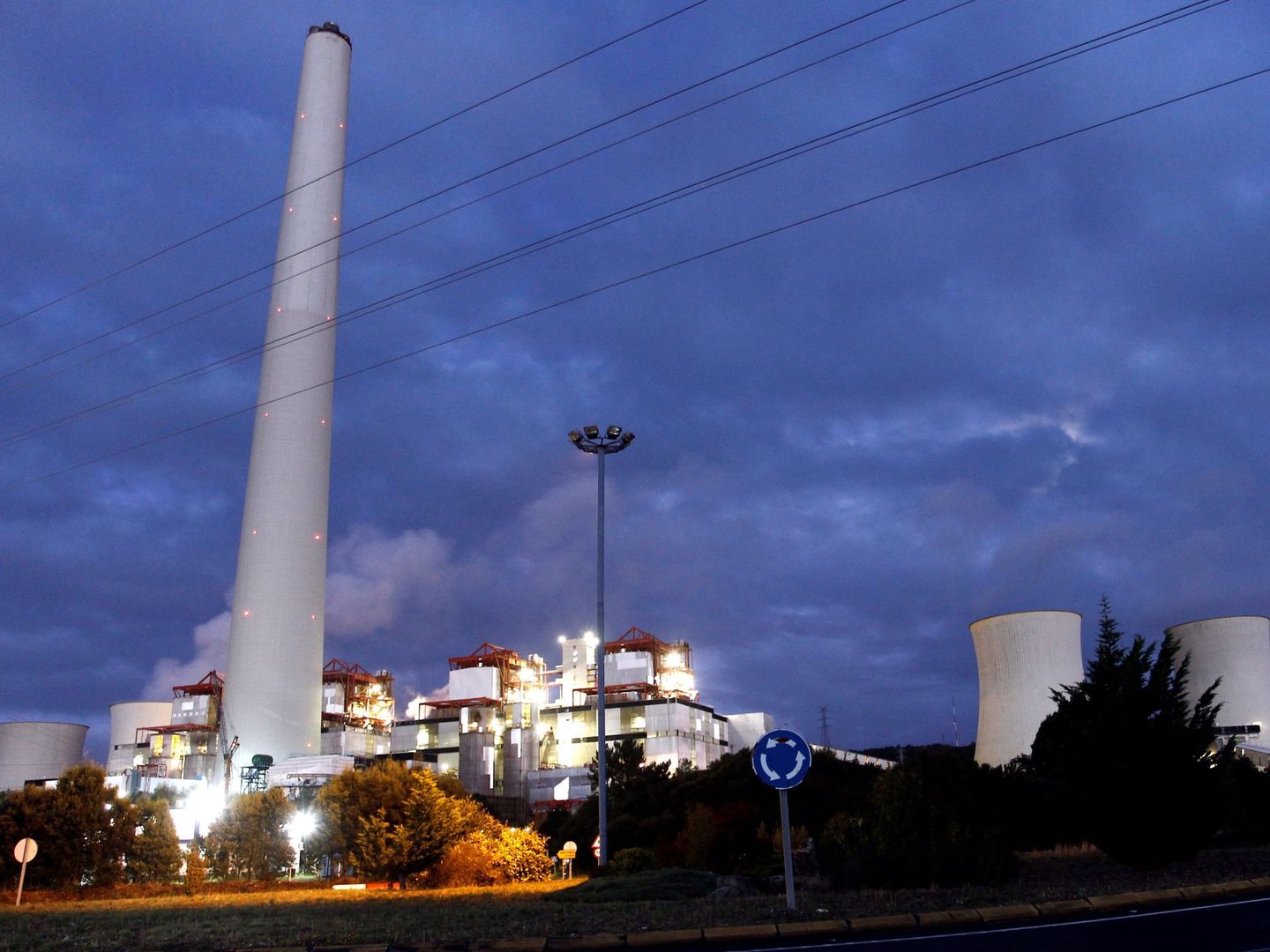 Central de carbón de la compañía Endesa. (EFE)
