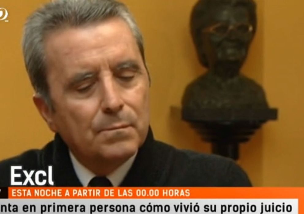 Foto: Imagen de José Ortega Cano durante su entrevista en Antena 3