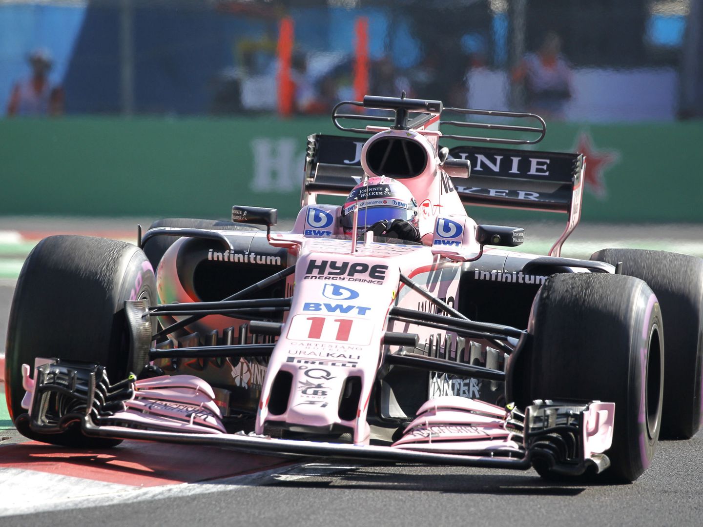 Las 'T wings' de Force India la pasada temporada. (EFE)