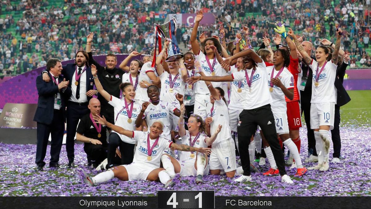 Final de Champions femenina: el Barça no es el único que se pega un baño de realidad
