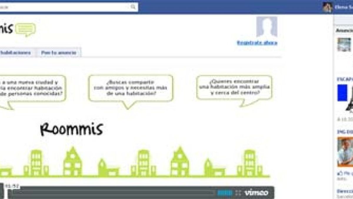 Nace roommis, la nueva aplicación de idealista para compartir casa a través de Facebook