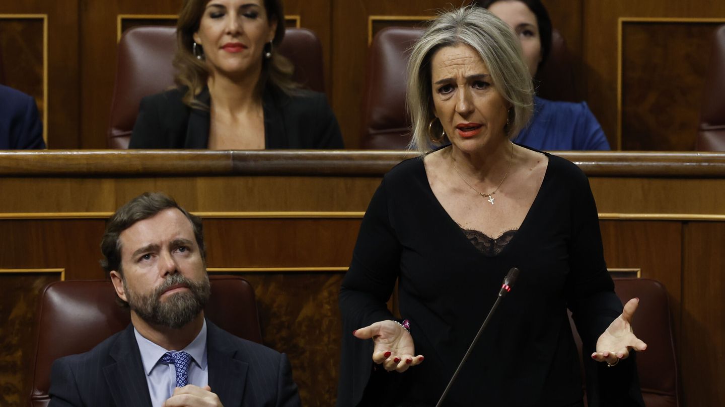 La diputada de Vox por Toledo, Inés Cañizares. (EFE)