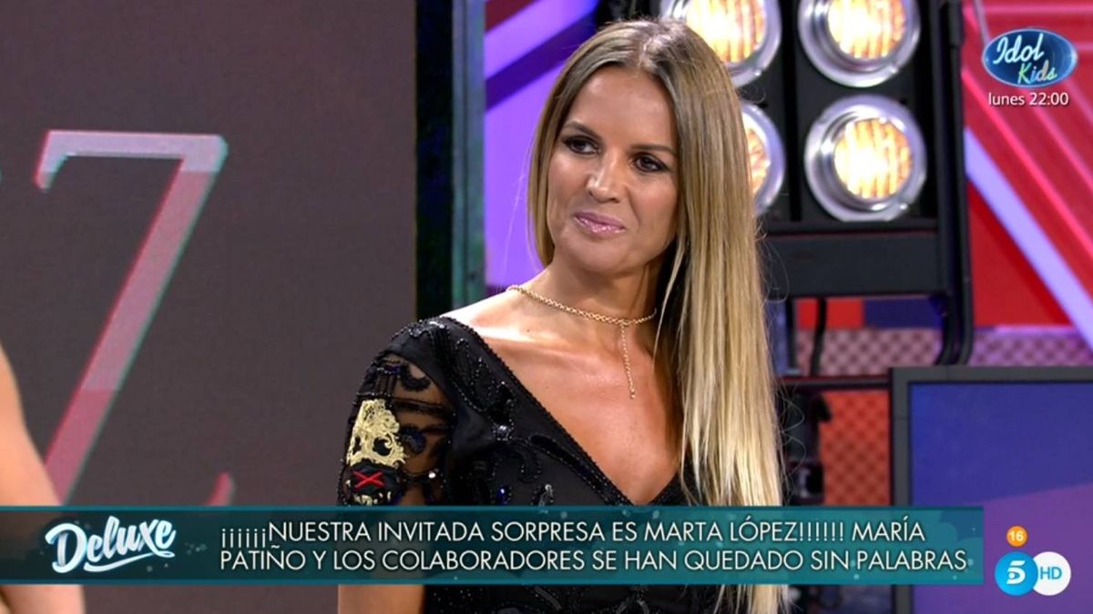 'Sábado Deluxe' | Marta López recupera su silla en Telecinco: "Tuve un falso positivo por coronavirus"