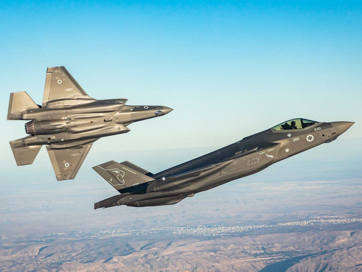 Foto: Así son los cazas F-35, los aviones con los que Israel ha atacado Irán (IDF)