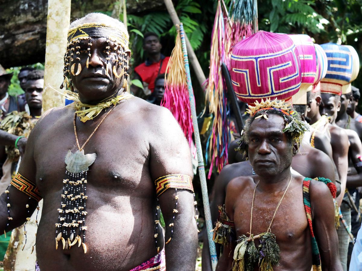 Foto: Gente de Bougainville participa en el referéndum de independencia. (Reuters)