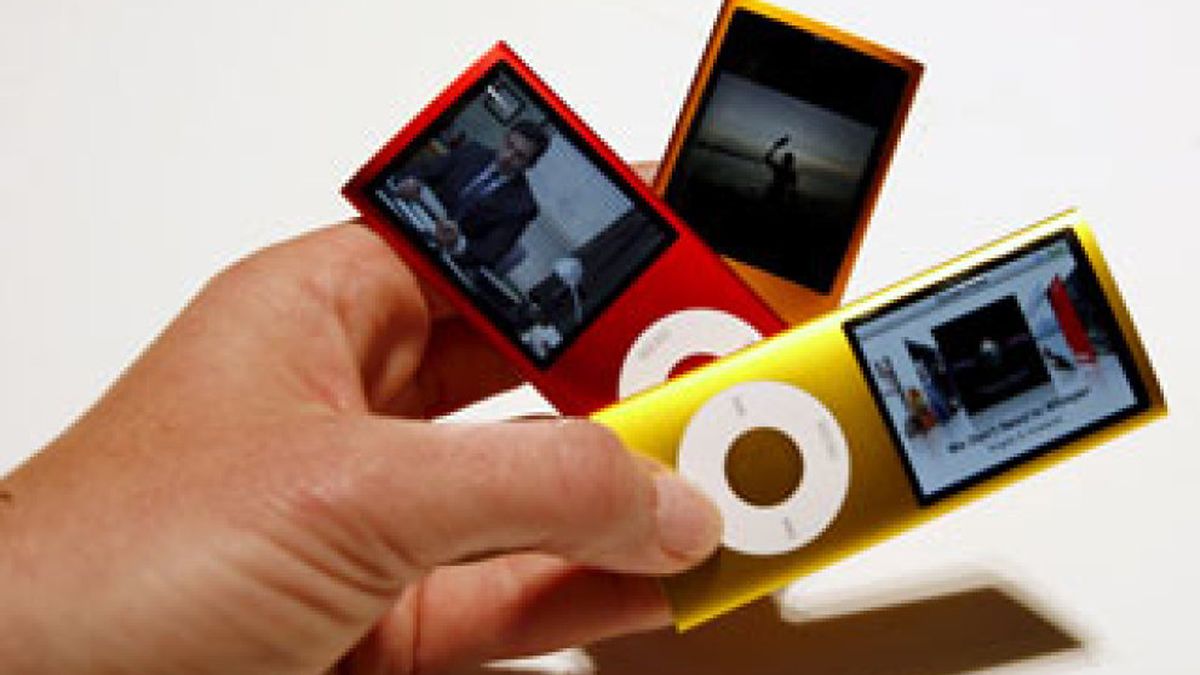Apple presenta su iPod más delgado