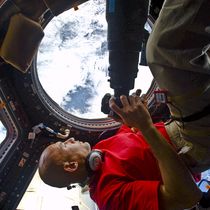 Foto: Luca Parmitano en 2013 en Estación Espacial Internacional, de la que fue comandante entre octubre de 2019 y febrero de 2020. (ESA/NASA)