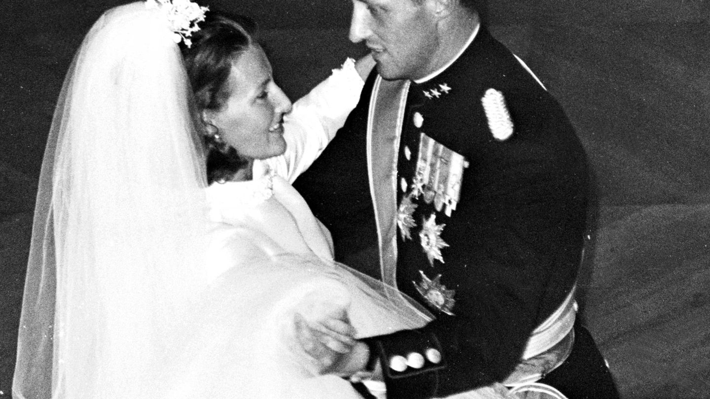 Harald y Sonia, el día de su boda. (Cordon Press)