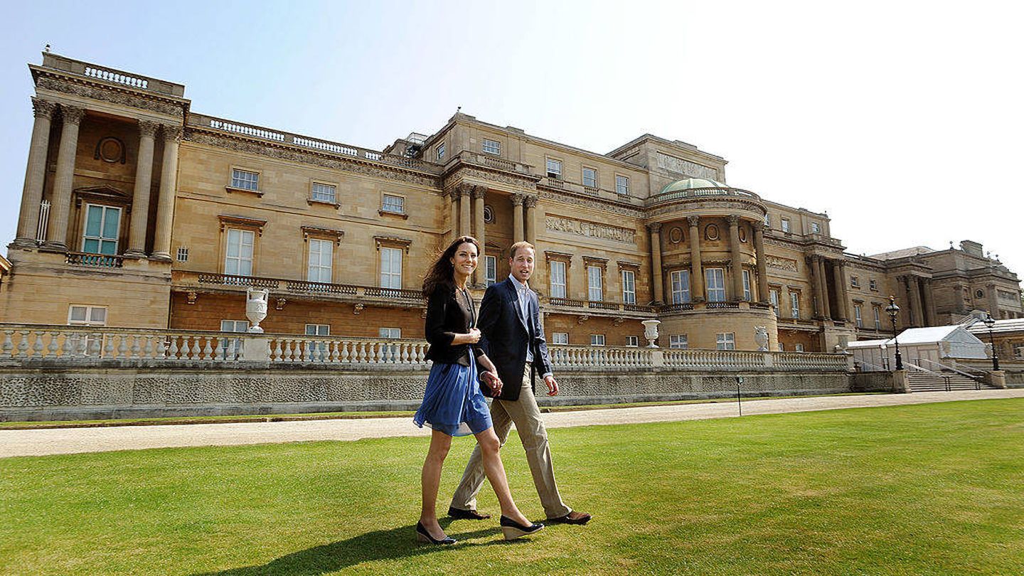 Los duques de Cambridge, recién casados en abril de 2011. (Getty)