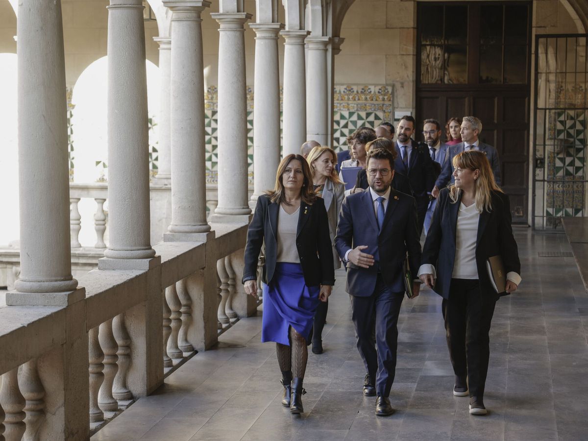 Foto: Reunión del Consell Executiu. (EFE/Quique García)