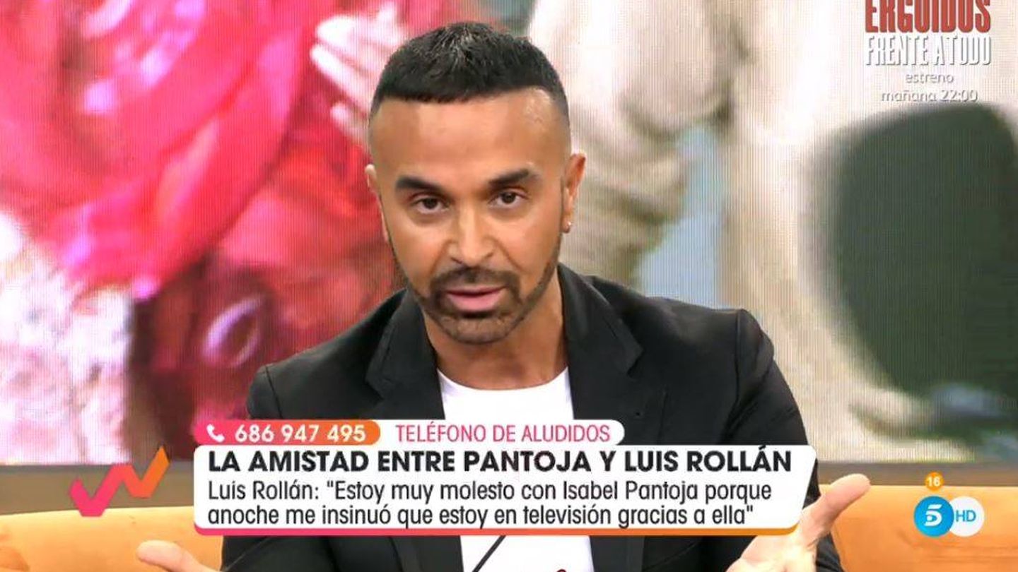 Luis Rollán, en 'Viva la vida'. (Mediaset España)