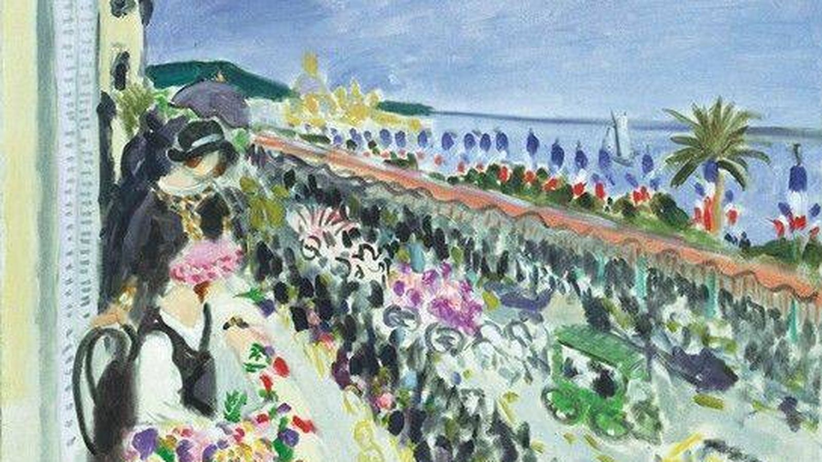 Foto: 'Festival de flores' en Niza, Henri Matisse (1921)