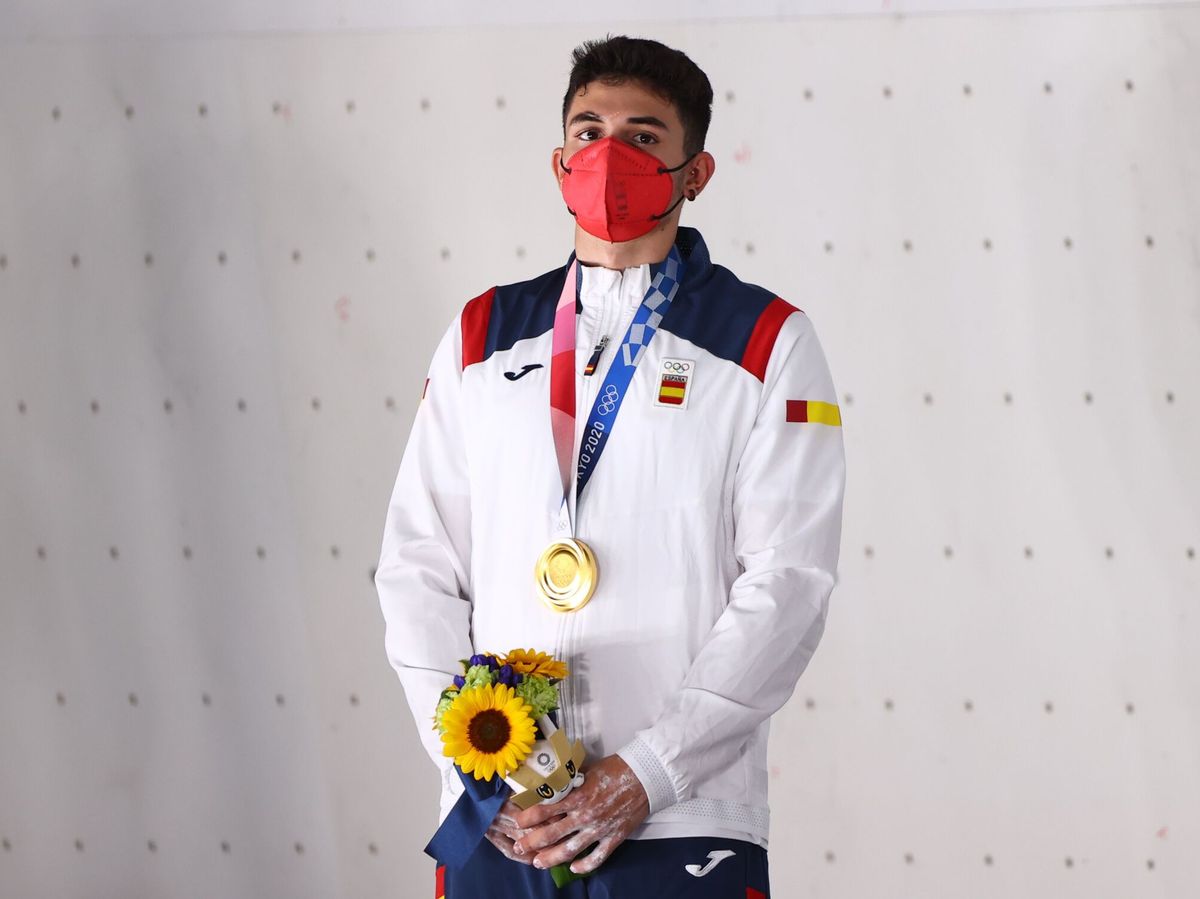 Foto: Alberto Ginés consigue la medalla de oro en Tokio. (Reuters)
