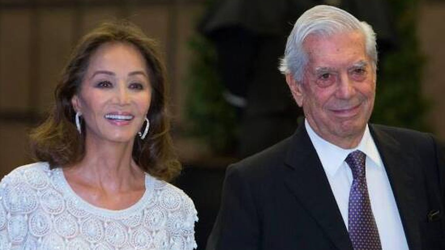  Isabel Preysler y Mario Vargas Llosa, en una imagen de archivo. (Getty)