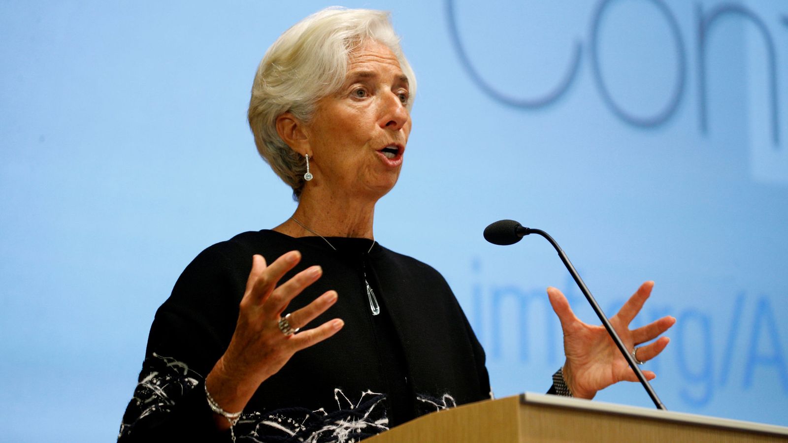 Foto: La directora gerente del Fondo Monetario Internacional, Christine Lagarde. (Reuters)